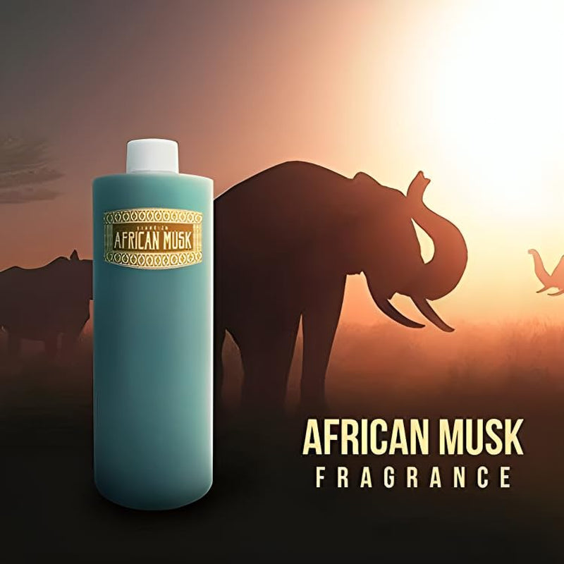 African Green Musk Perfume Body Oil Scented Fragrance Premium Quality Fragrance Oil Uncut - Add Aroma to Your Diy Projects - Skin Safe Perfume Oil