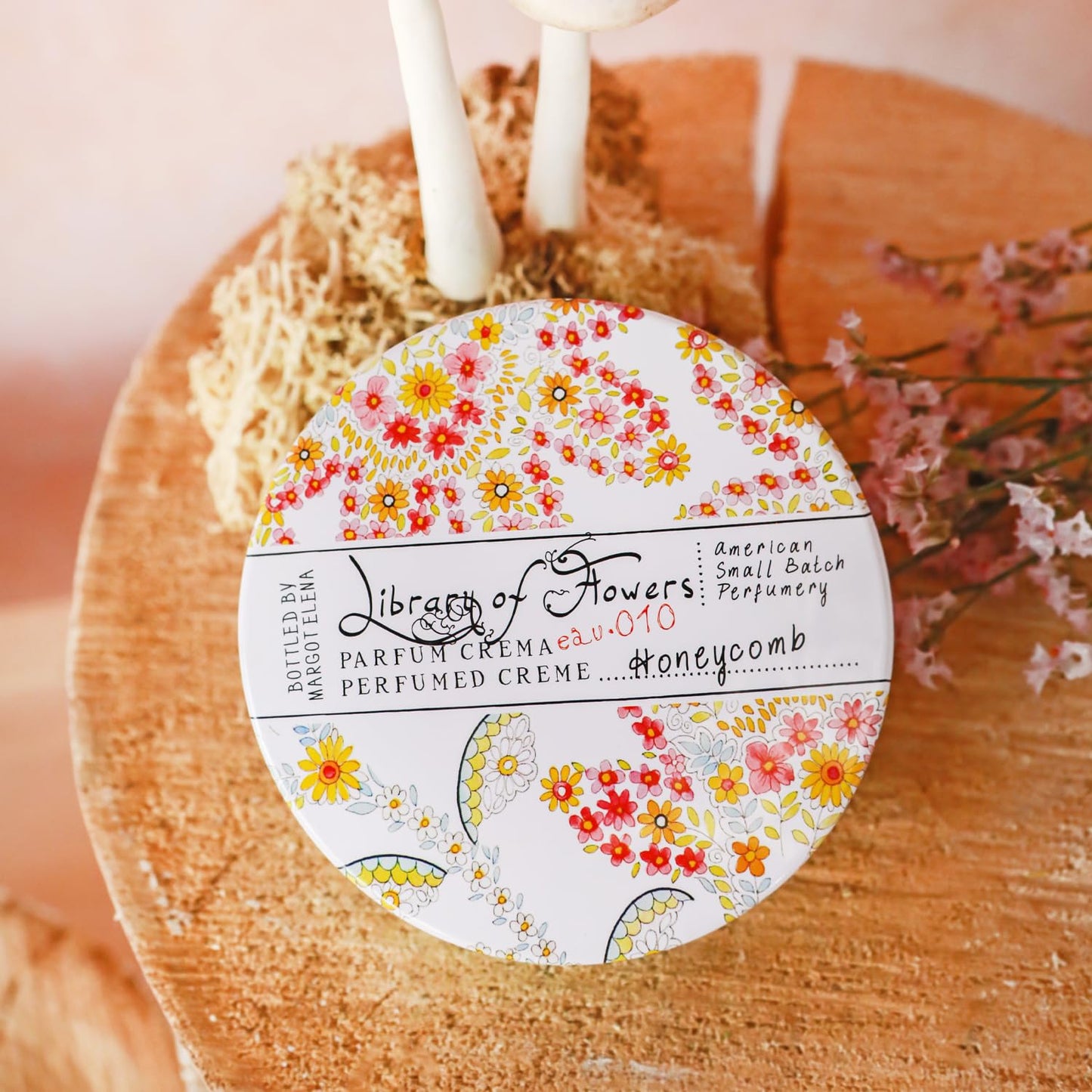 Honeycomb Parfum Crema, 2.5 Oz. Sugared Fig, Ambrosia Honey & Royal Bee Blossom - Women'S Fragrance, Perfumed Body Lotion