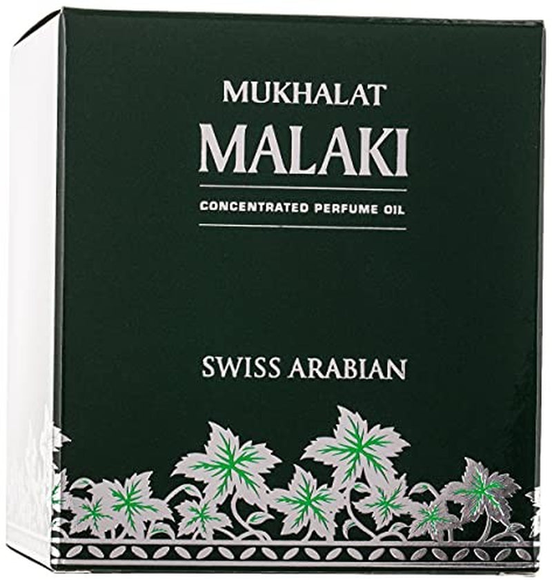 Mukhalat Malaki Exquisite Floral Woody Spicy Perfume Oil Travel Size 1 Fl Oz