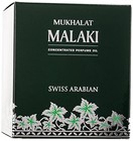 Mukhalat Malaki Exquisite Floral Woody Spicy Perfume Oil Travel Size 1 Fl Oz