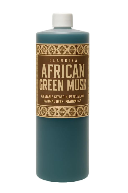 African Green Musk Perfume Body Oil Scented Fragrance Premium Quality Fragrance Oil Uncut - Add Aroma to Your Diy Projects - Skin Safe Perfume Oil